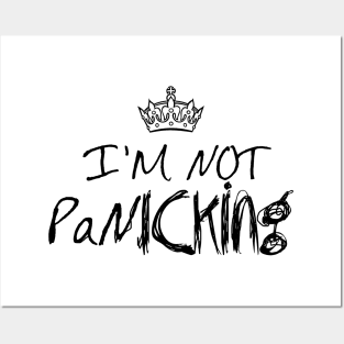 i'm not panicking Posters and Art